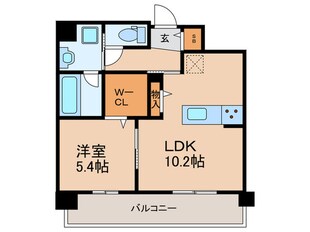 グランデール博多の物件間取画像